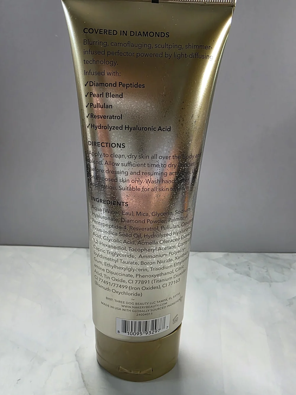 Nakery Beauty Diamond Glow Blur Perfector - Gold - Picture 2 of 4